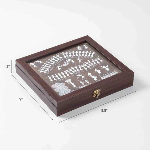 Warli Hand-Painted Boxes - Eyaas