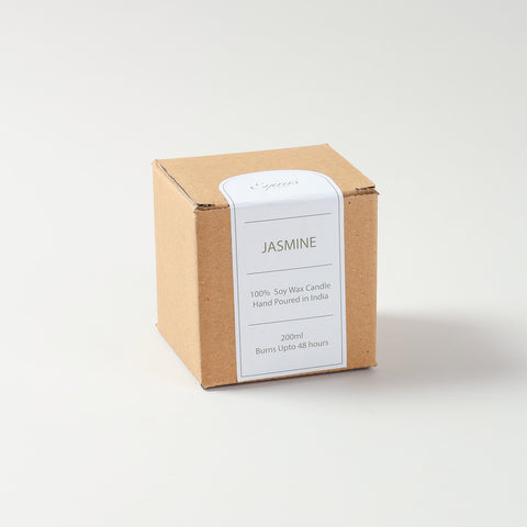 Glass candle gift box suitable for birthdays, housewarmings, and festive gifting