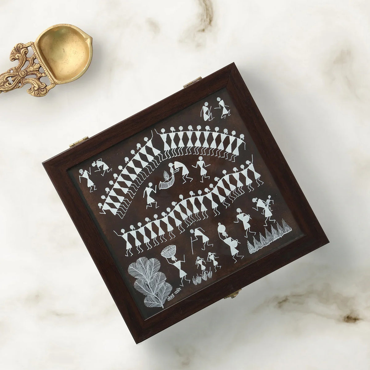 Warli Hand-Painted Boxes