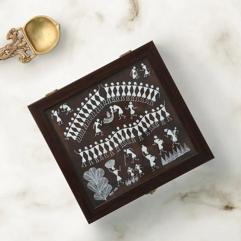 Warli Hand-Painted Boxes - Eyaas