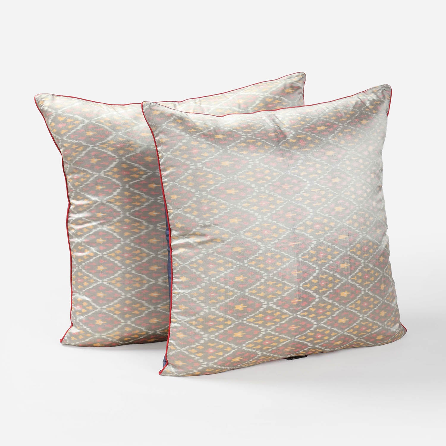 Silk Ikat Cushion Cover  - 18x18