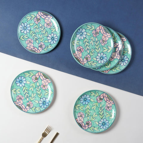 Handpainted Breakfast Plate 8"