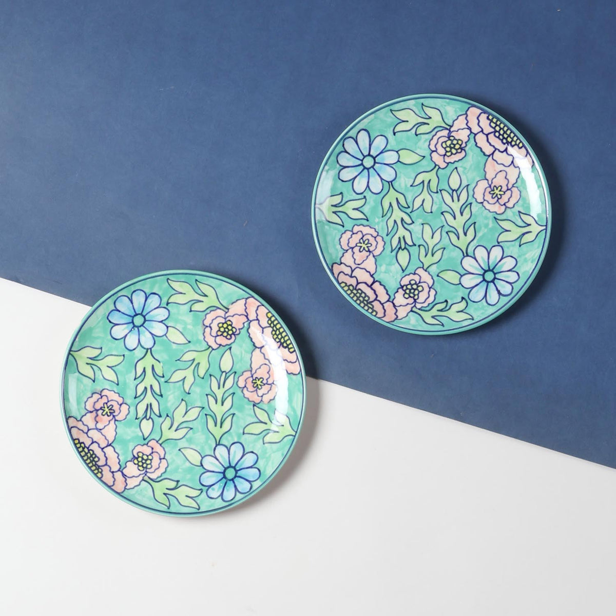 Handpainted Breakfast Plate 8"