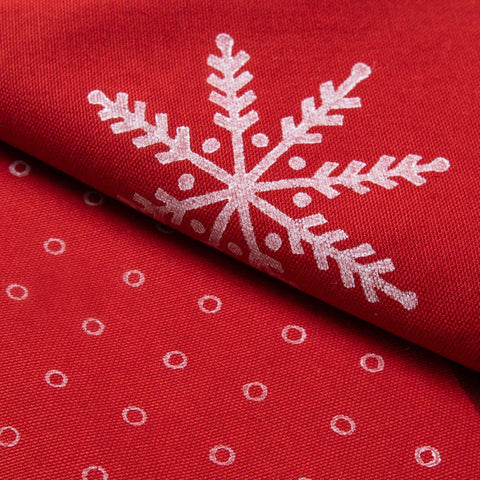 Christmas Hand Block Printed Table Cover - Eyaas