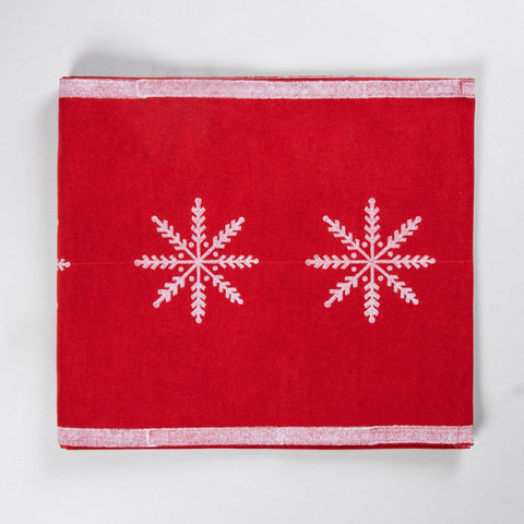 Christmas Hand Block Printed Table Runner - Eyaas