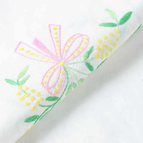 Aster Embroidered Cutwork Table Cloth