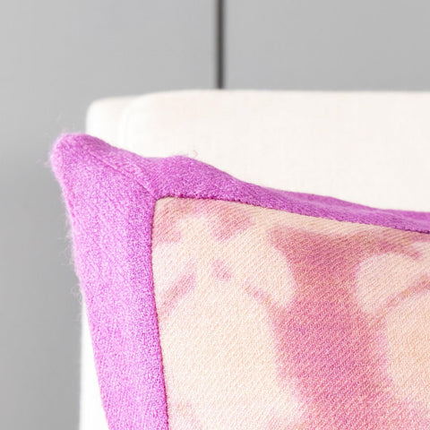 Mango Printed 16x16 Cushion Cover, Purple & Lilac - Eyaas
