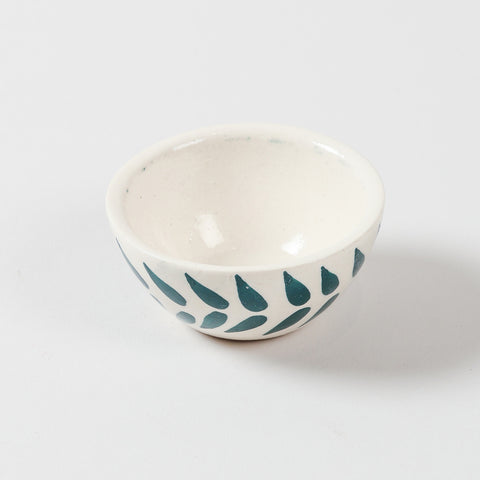 Round Ceramic Dip Bowls Set of 3 (Multi-Colour)