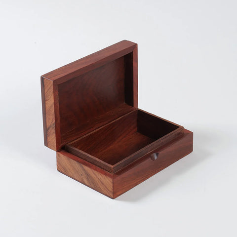 Tree of Life Brass Inlay Woden Box - Eyaas