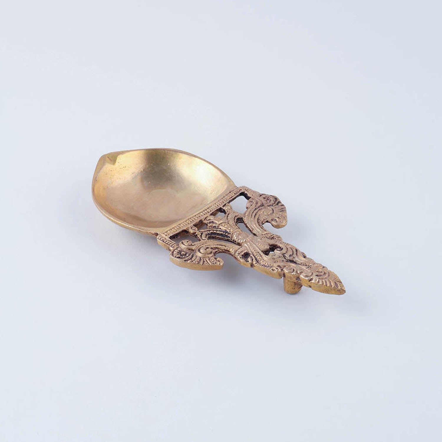 Handcrafted Brass Aarti Spoon - 6x3
