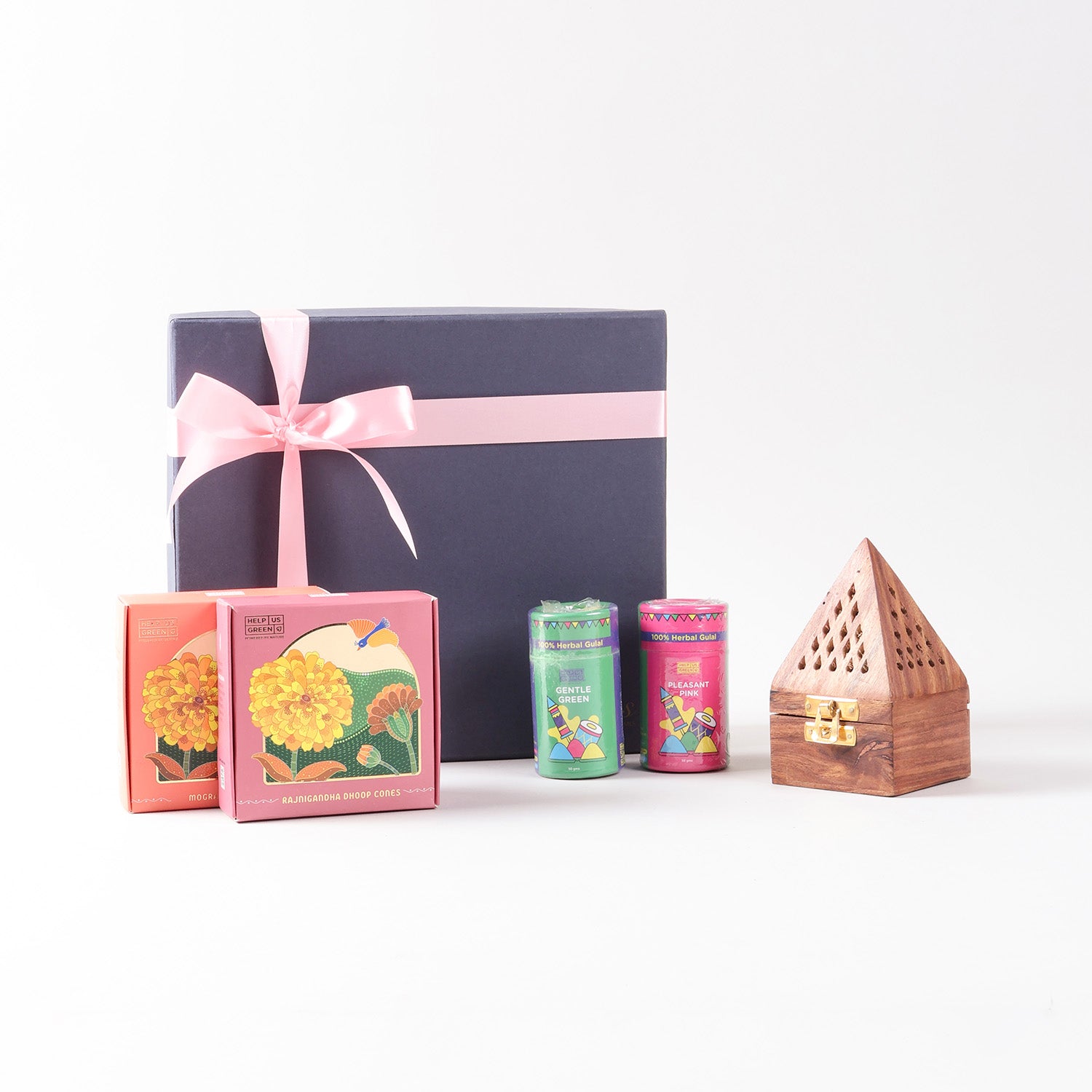 Holi Fragrance & Colour Gift Hamper, Pack of 4