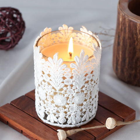 Soy Wax Scented Candle (Mogra)