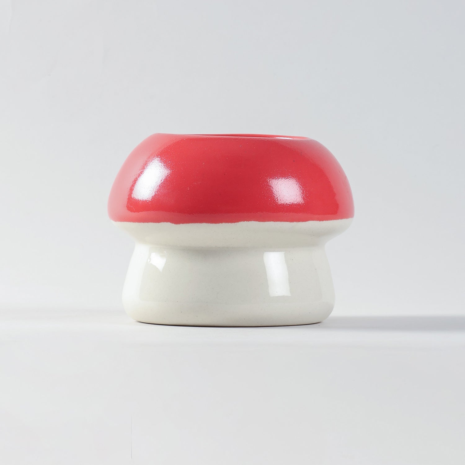 Fairy Ceramic Mushroom Flower Pot 5x5.5 Inches