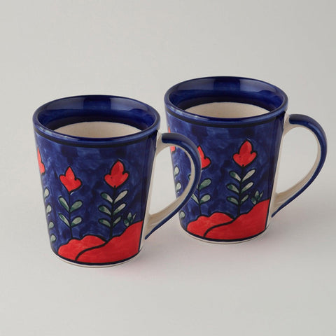 Mountain Landscape Ceramic Mug - Set of 2 (Large) - Eyaas