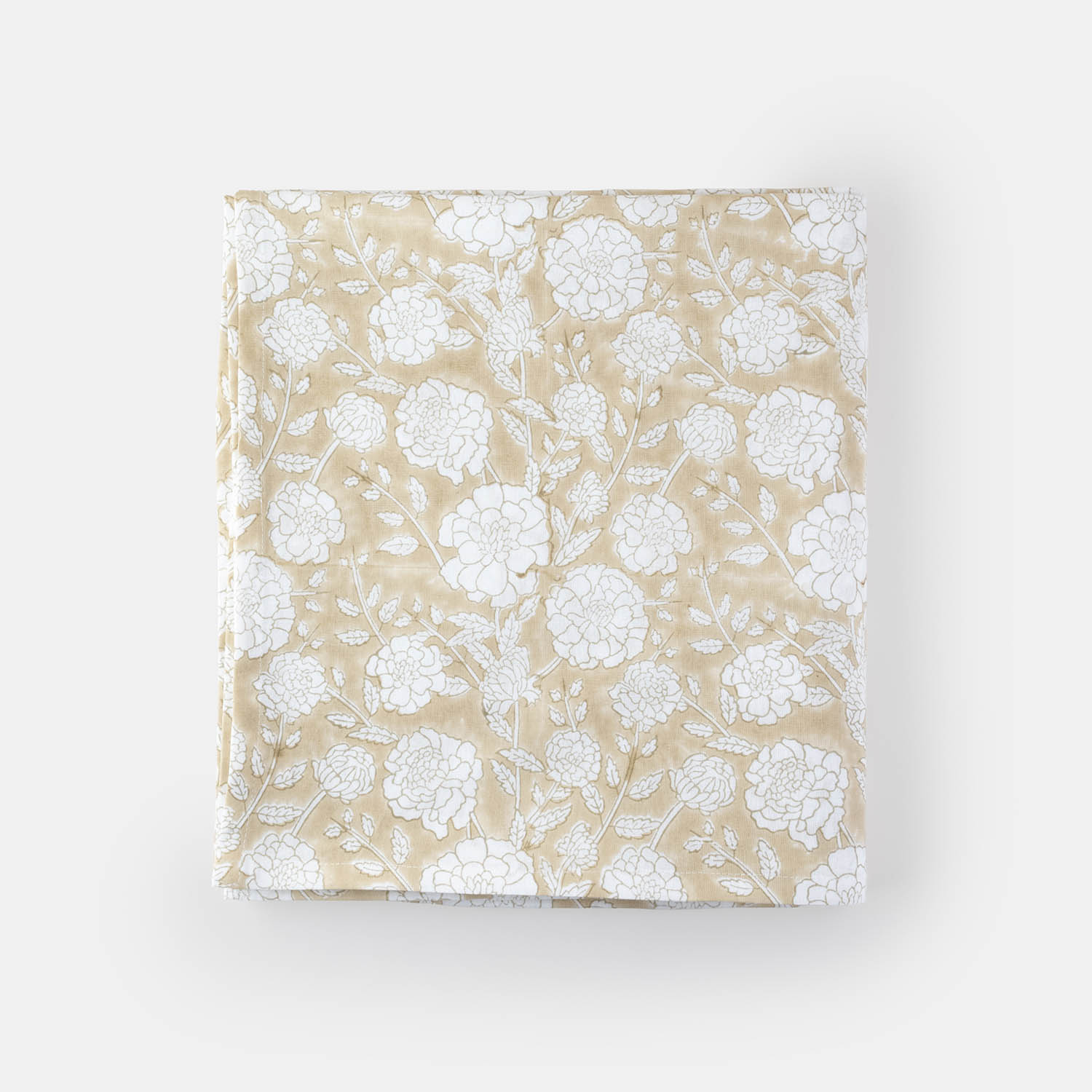 King-size Marigold Jaal Cotton Bedsheet & Pillow Cases