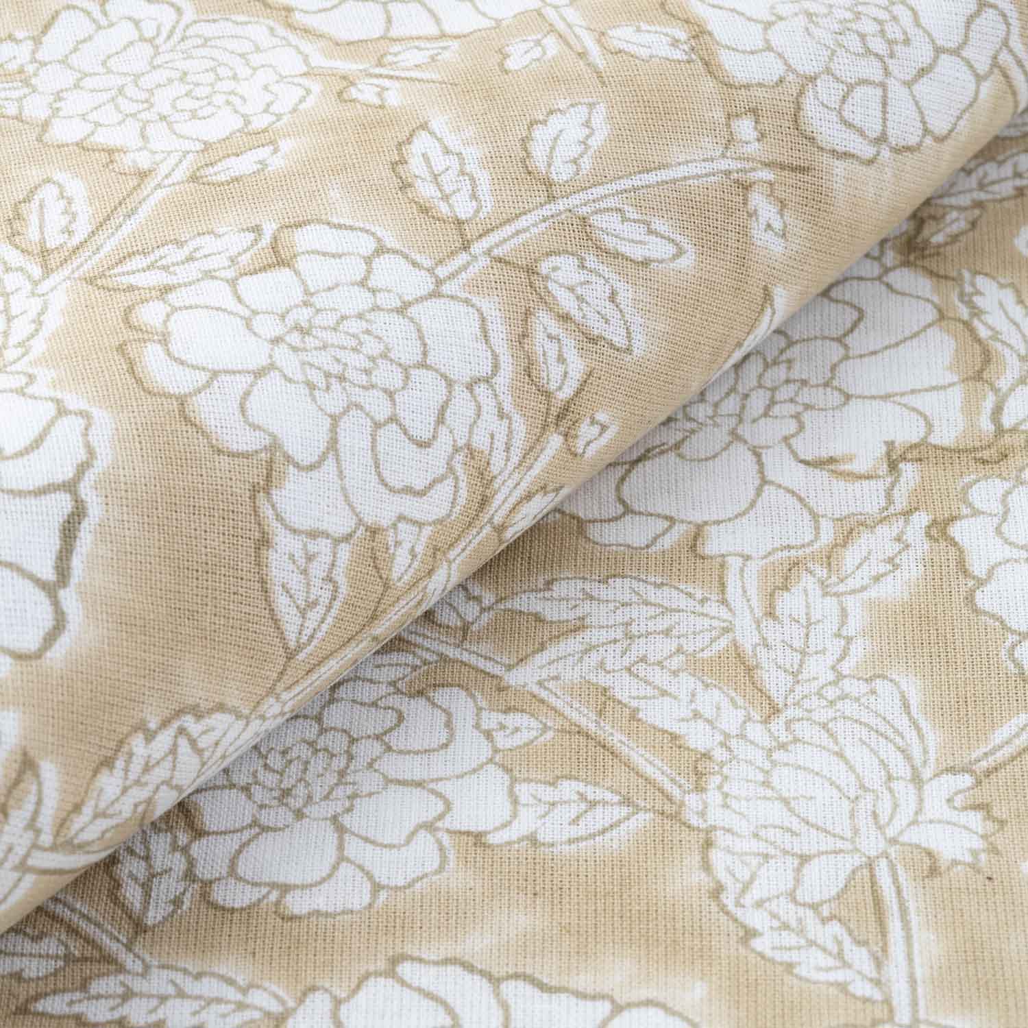 King-size Marigold Jaal Cotton Bedsheet & Pillow Cases