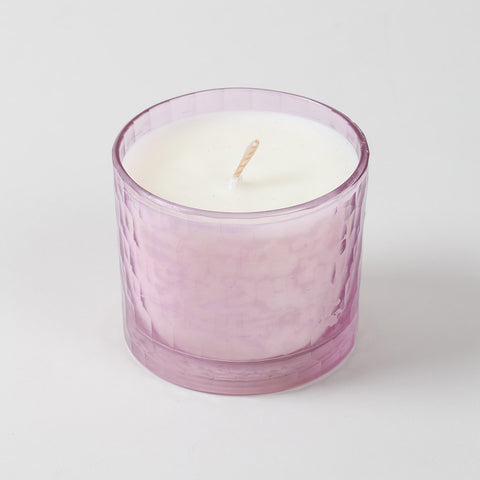 Scented Glass Soy Candle - Rose