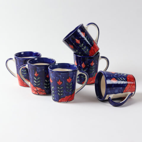 Mountain Landscape Ceramic Mug - Set of 2 (Large)