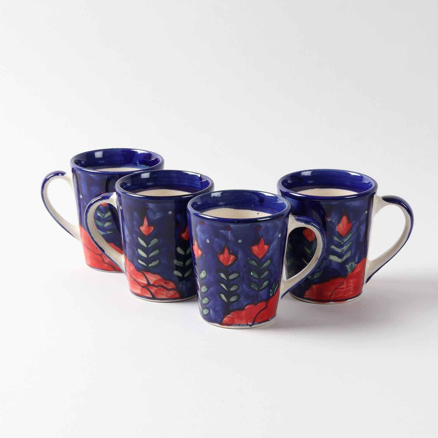 Mountain Landscape Ceramic Mug - Set of 2 (Large)