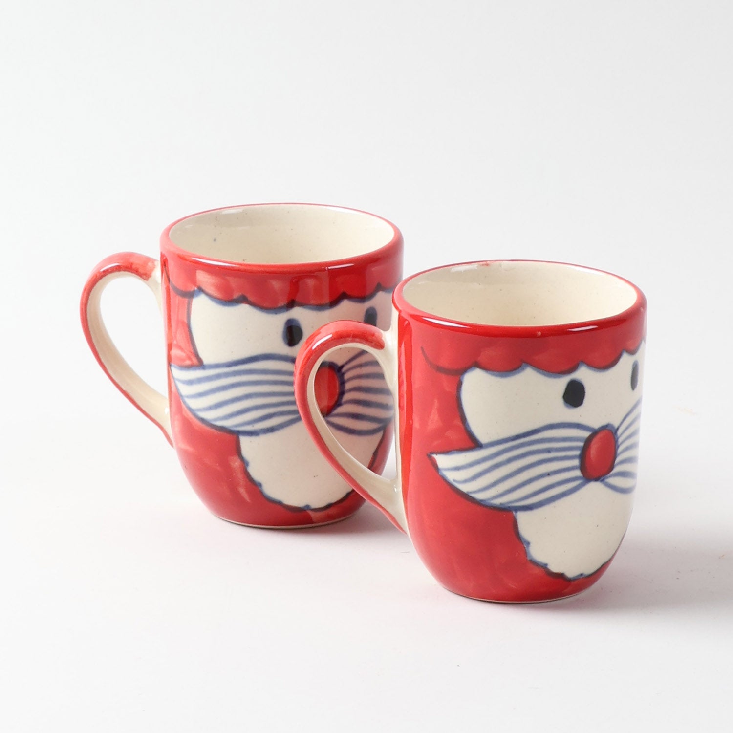 Hand Painted Santa Mug - 200ml