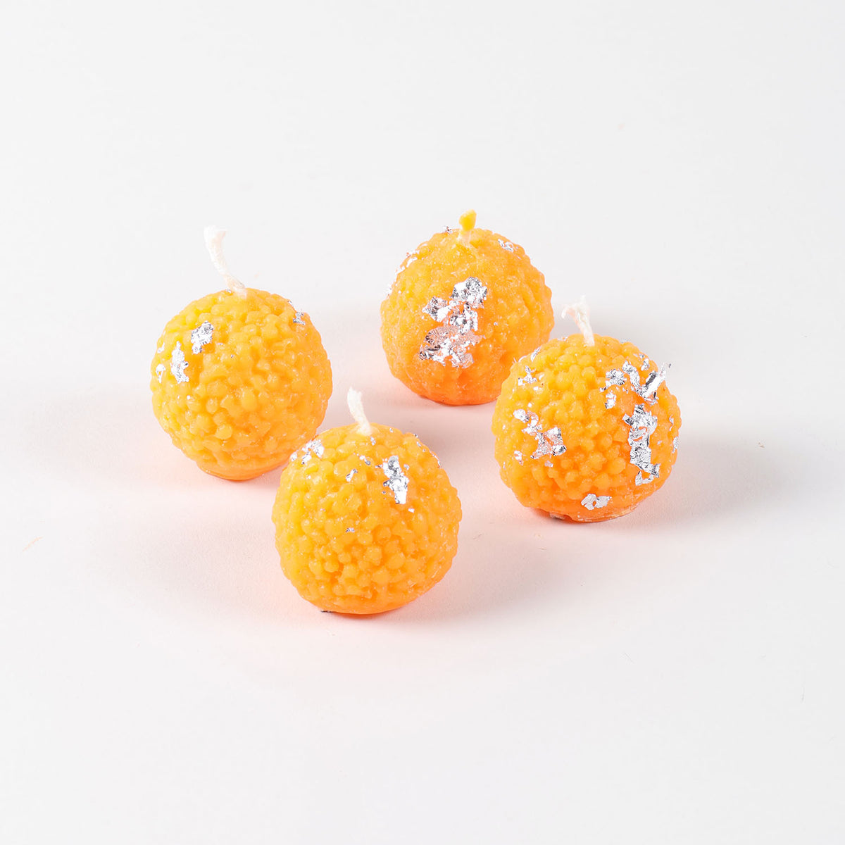 Laddoo Soy Wax Candle Set of 4
