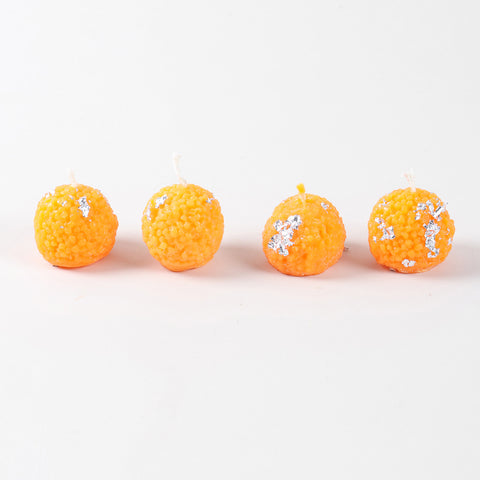 Laddoo Soy Wax Candle Set of 4