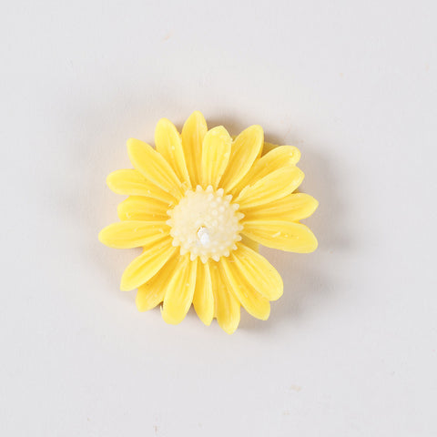 Daisy Candle Set of 4 (Yellow & White)
