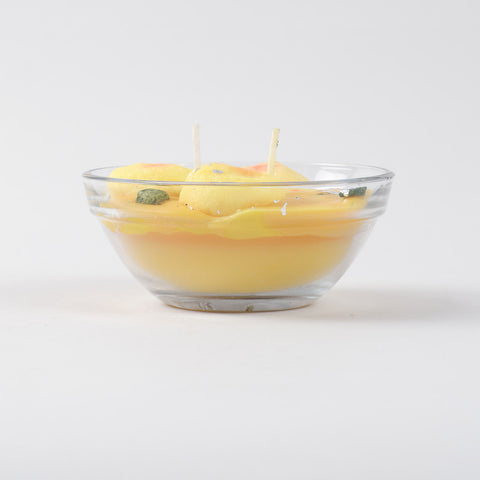 Rasmalai Soy Wax Glass Candle