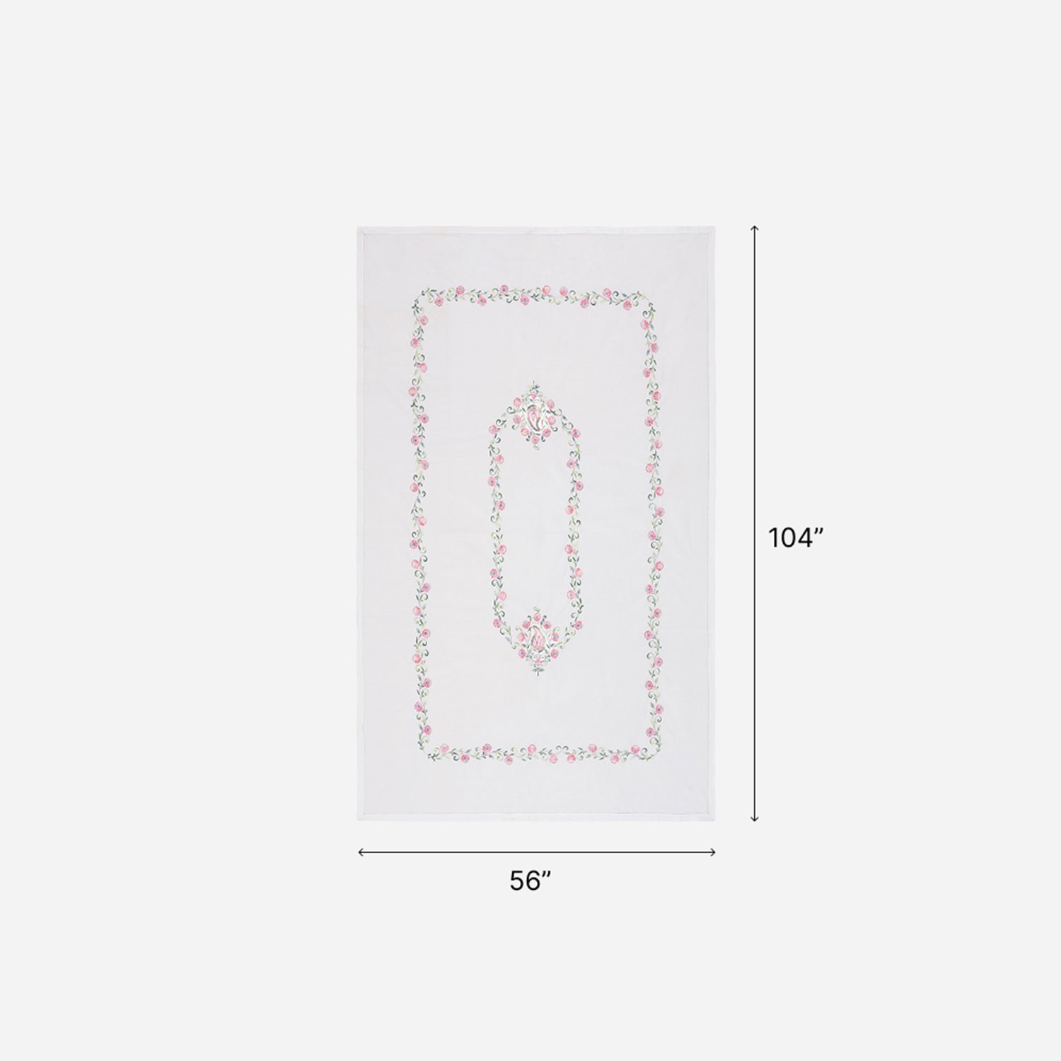 Rangoon Creeper Embroidered Cutwork Table Cloth