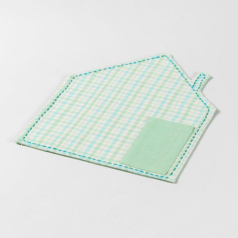 Kids’ Little House Placemats Set of 2 (Blue/Green) - Eyaas