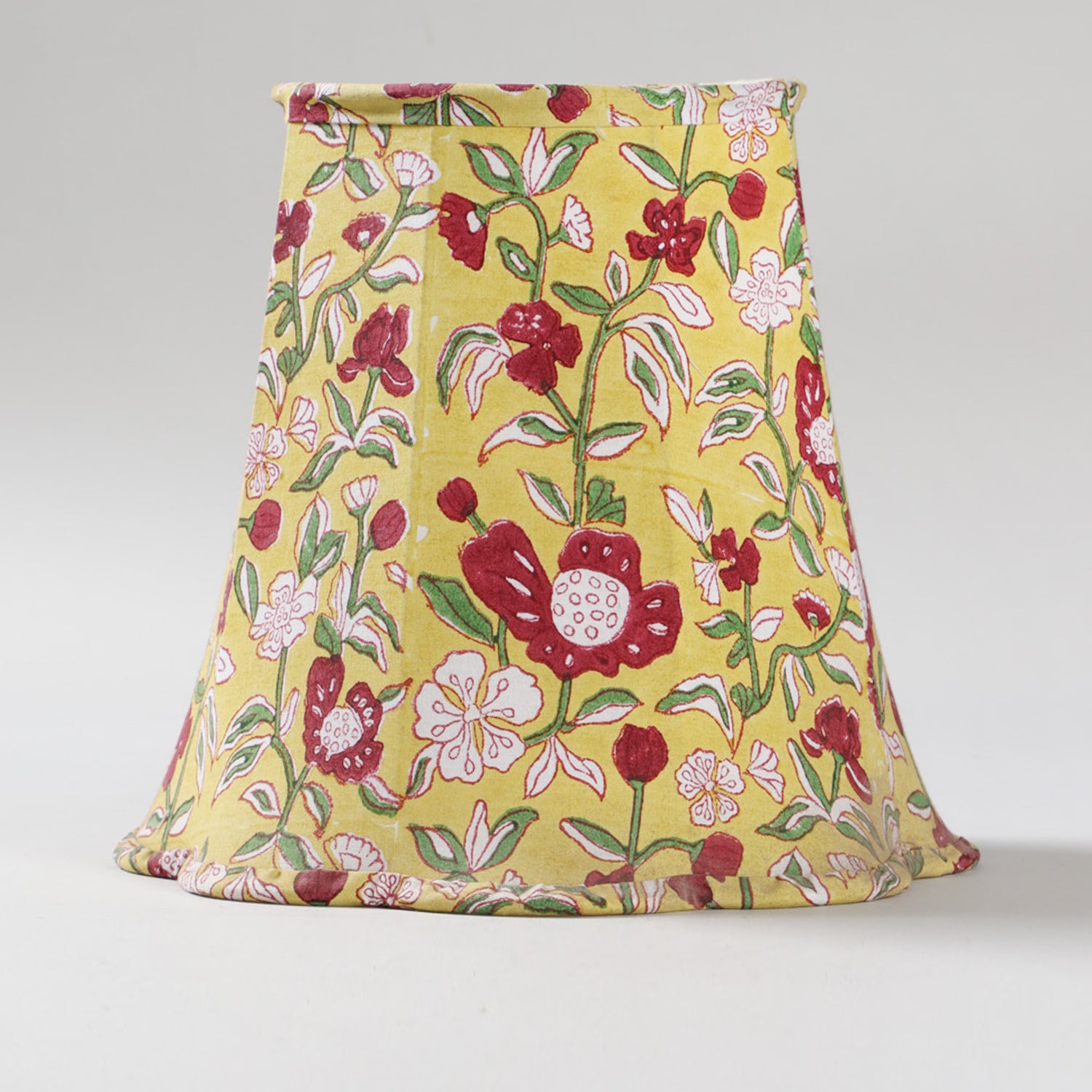 Hand Block Printed Lampshade - 10x9x6