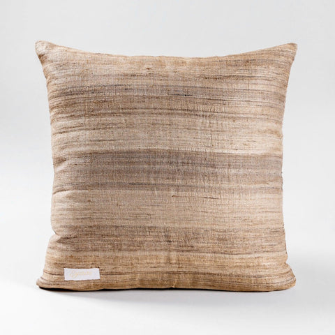 Hand Woven Bhagalpuri Silk Cushion Cover - Eyaas