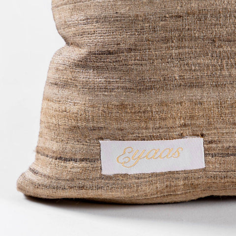 Hand Woven Bhagalpuri Silk Cushion Cover - Eyaas