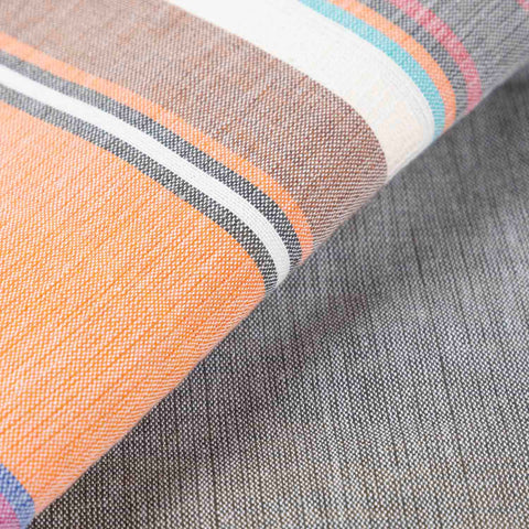 Hand-woven Bawan Buti Double Bedcover, Grey