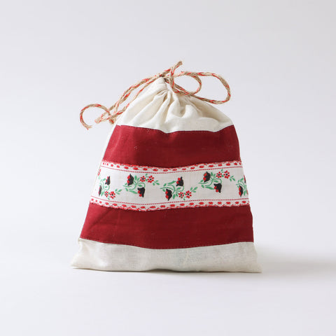 Handmade Christmas Tree Décor Set of 7 with Bag