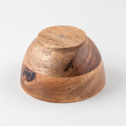 Handcrafted Small Wooden Bowls - Set of 2 - Eyaas