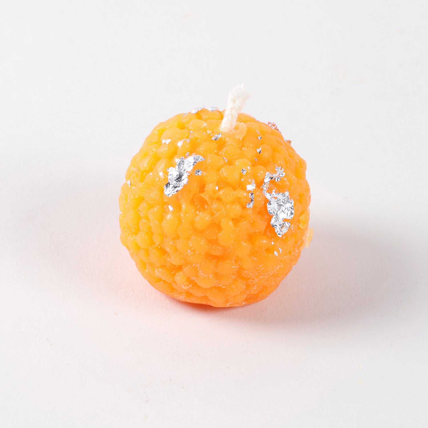 Motichoor Ladoo-shaped soy wax candle