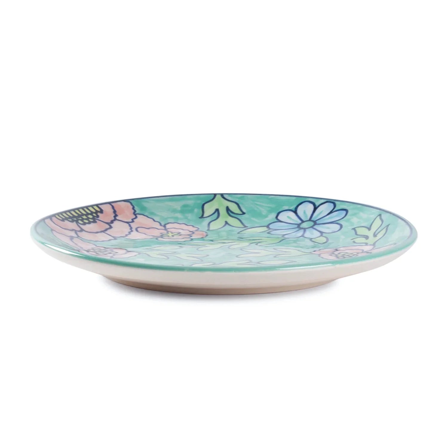 Handpainted Breakfast Plate 8" Set of 2