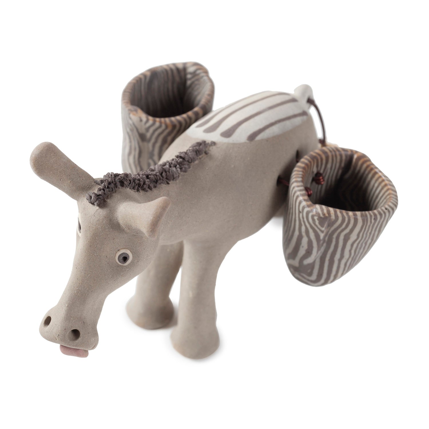 Miniature Clay Animals - Donkey