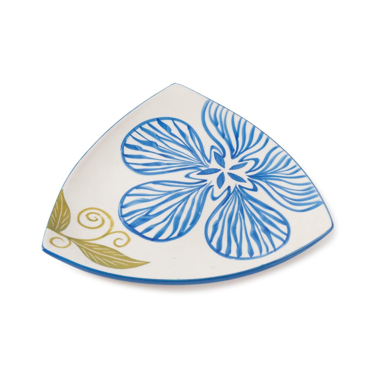 Handpainted Ceramic Platter - 8"