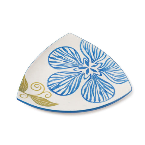 Ceramic Triangle Serving Platter – 8 inches - Eyaas