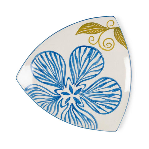 Ceramic Triangle Serving Platter – 8 inches - Eyaas