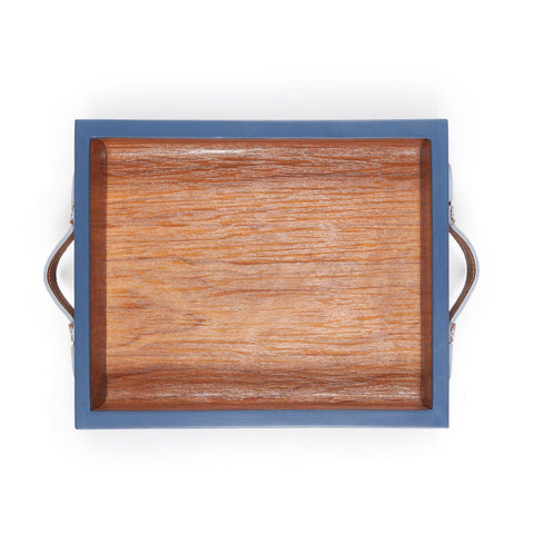 Moss Green Marandi Wood Tray - 9x11 Inches - Eyaas