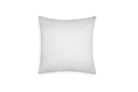 White Gold Gota Patti Chanderi Cushion 12x12 - Eyaas