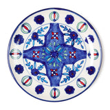 Hand Painted Ceramic Plate - 8.25"