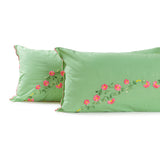 Embroidered Lumbar Cushion - Set of 2 - 14x34 SINGLE PC