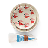 Christmas Ceramic Plate - 8"