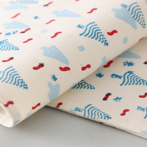 Cotton Table Runner - 13x60, Ice Blue - Eyaas