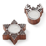 Reindeer & Snowflake - S/2