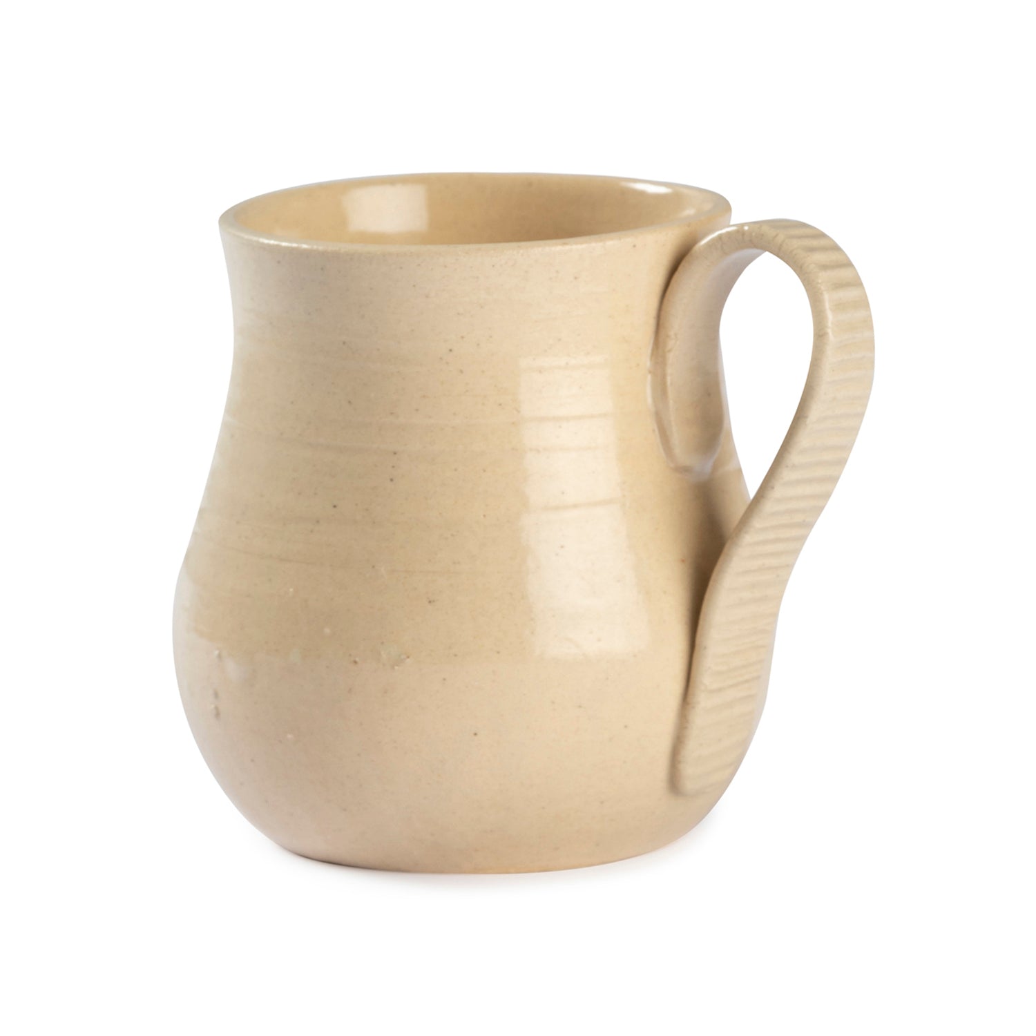 Stoneware Ceramic Mugs - Set of 2 - 3x4.5